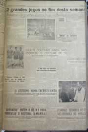 Página do jornal Correio do Ceará de outubro de 1958