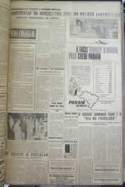 Página do jornal Correio do Ceará de outubro de 1958