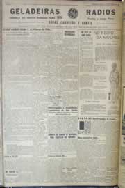 Página do jornal Correio do Ceará de outubro de 1958