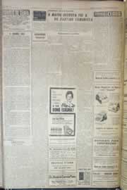 Página do jornal Correio do Ceará de outubro de 1958