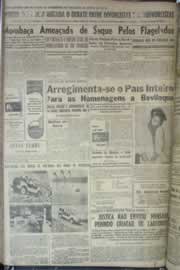 Página do jornal Correio do Ceará de outubro de 1958