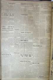 Página do jornal Correio do Ceará de novembro de 1958