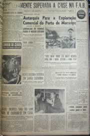 Página do jornal Correio do Ceará de novembro de 1958