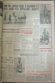 Página do jornal Correio do Ceará de novembro de 1958