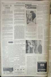 Página do jornal Correio do Ceará de novembro de 1958