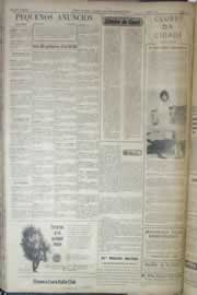 Página do jornal Correio do Ceará de dezembro de 1958