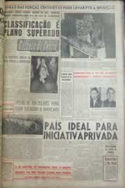 Página do jornal Correio do Ceará de dezembro de 1958