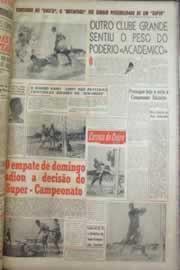 Página do jornal Correio do Ceará de dezembro de 1958