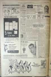 Página do jornal Correio do Ceará de dezembro de 1958