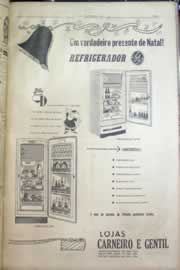 Página do jornal Correio do Ceará de dezembro de 1958
