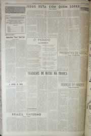 Página do jornal Correio do Ceará de dezembro de 1958