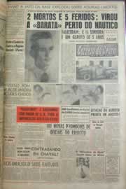 Página do jornal Correio do Ceará de dezembro de 1958