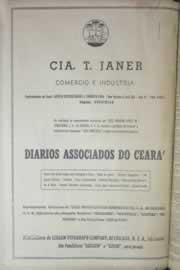 Página do jornal Correio do Ceará de dezembro de 1958