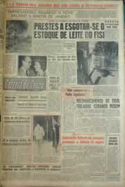 Página do jornal Correio do Ceará de janeiro de 1959