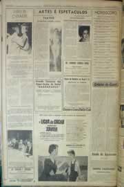 Página do jornal Correio do Ceará de janeiro de 1959