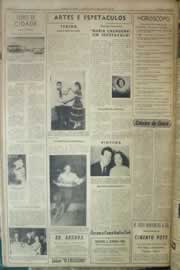 Página do jornal Correio do Ceará de janeiro de 1959