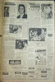 Página do jornal Correio do Ceará de janeiro de 1959
