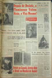 Página do jornal Correio do Ceará de janeiro de 1959