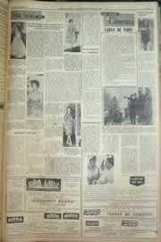 Página do jornal Correio do Ceará de janeiro de 1959