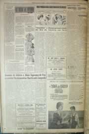Página do jornal Correio do Ceará de janeiro de 1959
