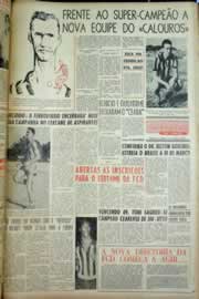 Página do jornal Correio do Ceará de janeiro de 1959