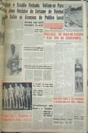 Página do jornal Correio do Ceará de fevereiro de 1959