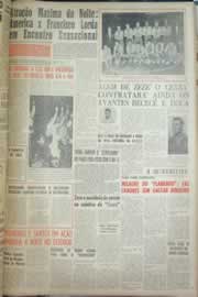 Página do jornal Correio do Ceará de fevereiro de 1959