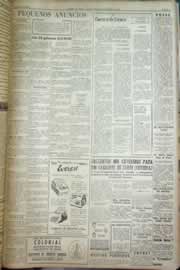 Página do jornal Correio do Ceará de fevereiro de 1959