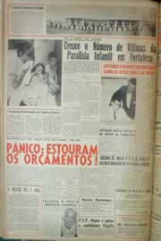 Página do jornal Correio do Ceará de fevereiro de 1959