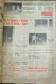 Página do jornal Correio do Ceará de fevereiro de 1959