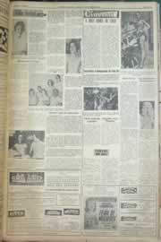 Página do jornal Correio do Ceará de fevereiro de 1959