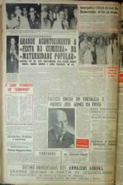 Página do jornal Correio do Ceará de março de 1959
