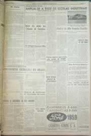 Página do jornal Correio do Ceará de março de 1959