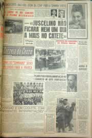 Página do jornal Correio do Ceará de março de 1959
