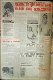 Página do jornal Correio do Ceará de março de 1959