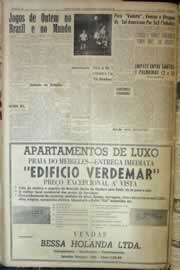 Página do jornal Correio do Ceará de março de 1959