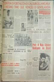 Página do jornal Correio do Ceará de março de 1959