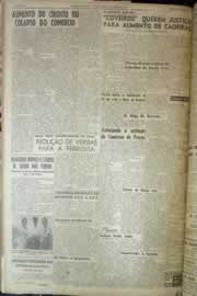 Página do jornal Correio do Ceará de março de 1959