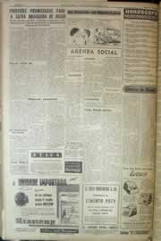 Página do jornal Correio do Ceará de março de 1959