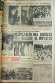 Página do jornal Correio do Ceará de março de 1959