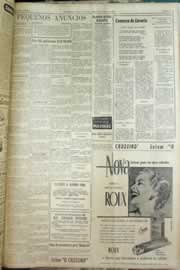 Página do jornal Correio do Ceará de março de 1959