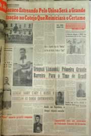 Página do jornal Correio do Ceará de março de 1959