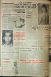 Página do jornal Correio do Ceará de março de 1959