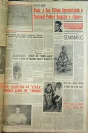 Página do jornal Correio do Ceará de março de 1959