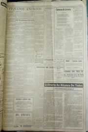 Página do jornal Correio do Ceará de março de 1959