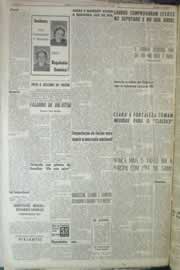Página do jornal Correio do Ceará de julho de 1959