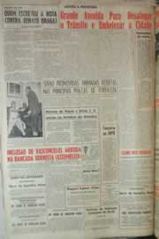 Página do jornal Correio do Ceará de julho de 1959