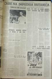 Página do jornal Correio do Ceará de julho de 1959