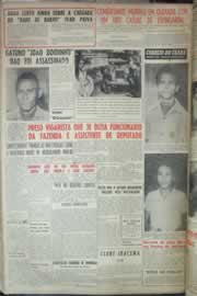 Página do jornal Correio do Ceará de julho de 1959