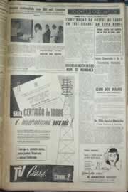 Página do jornal Correio do Ceará de julho de 1959